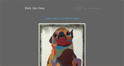 Desktop Screenshot of markvanhare.com